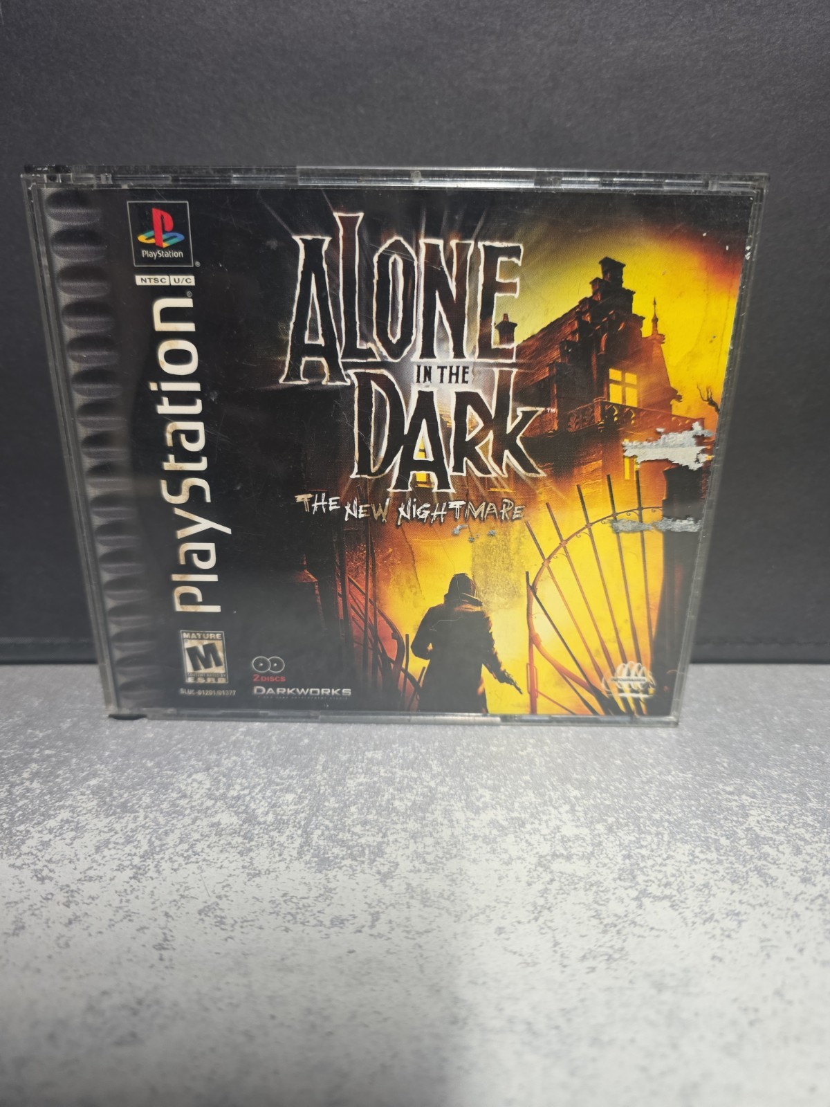Alone in the Dark: The New Nightmare (Sony PlayStation, 2001) – CIB, See Descrip