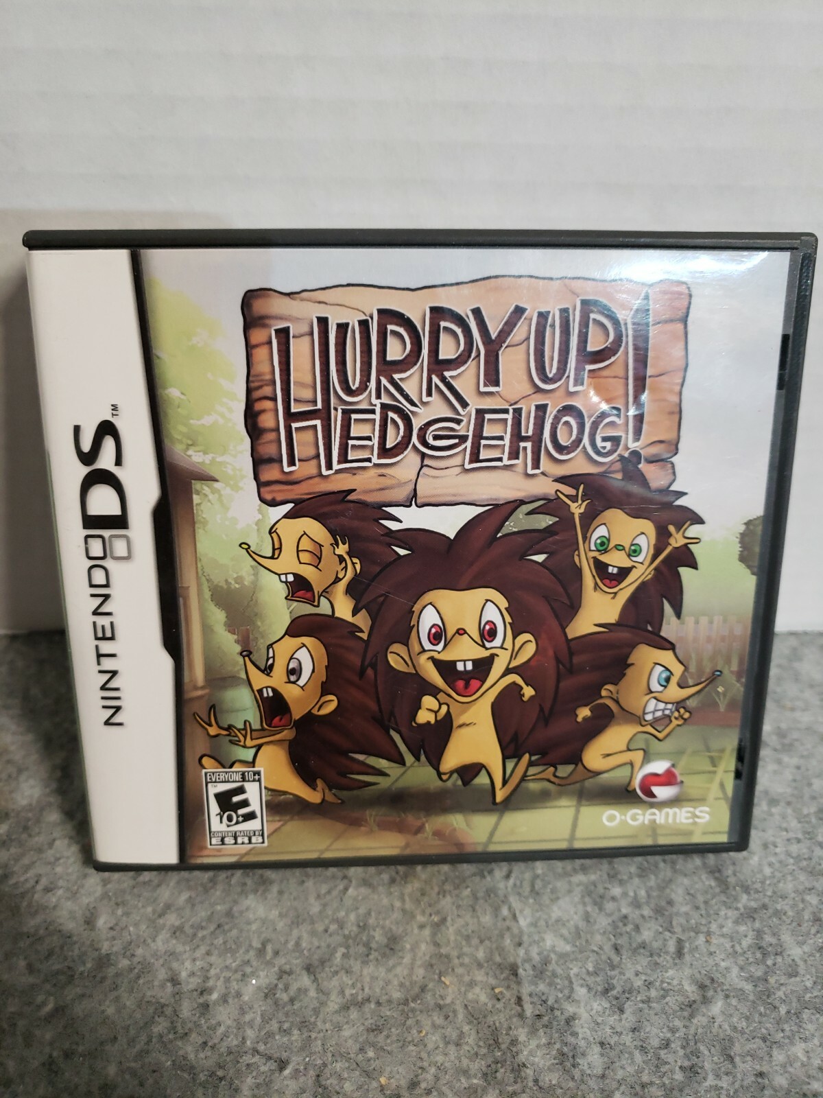 Hurry Up Hedgehog (Nintendo DS/2DS/3DS, 2009) – COMPLETE (TESTED)