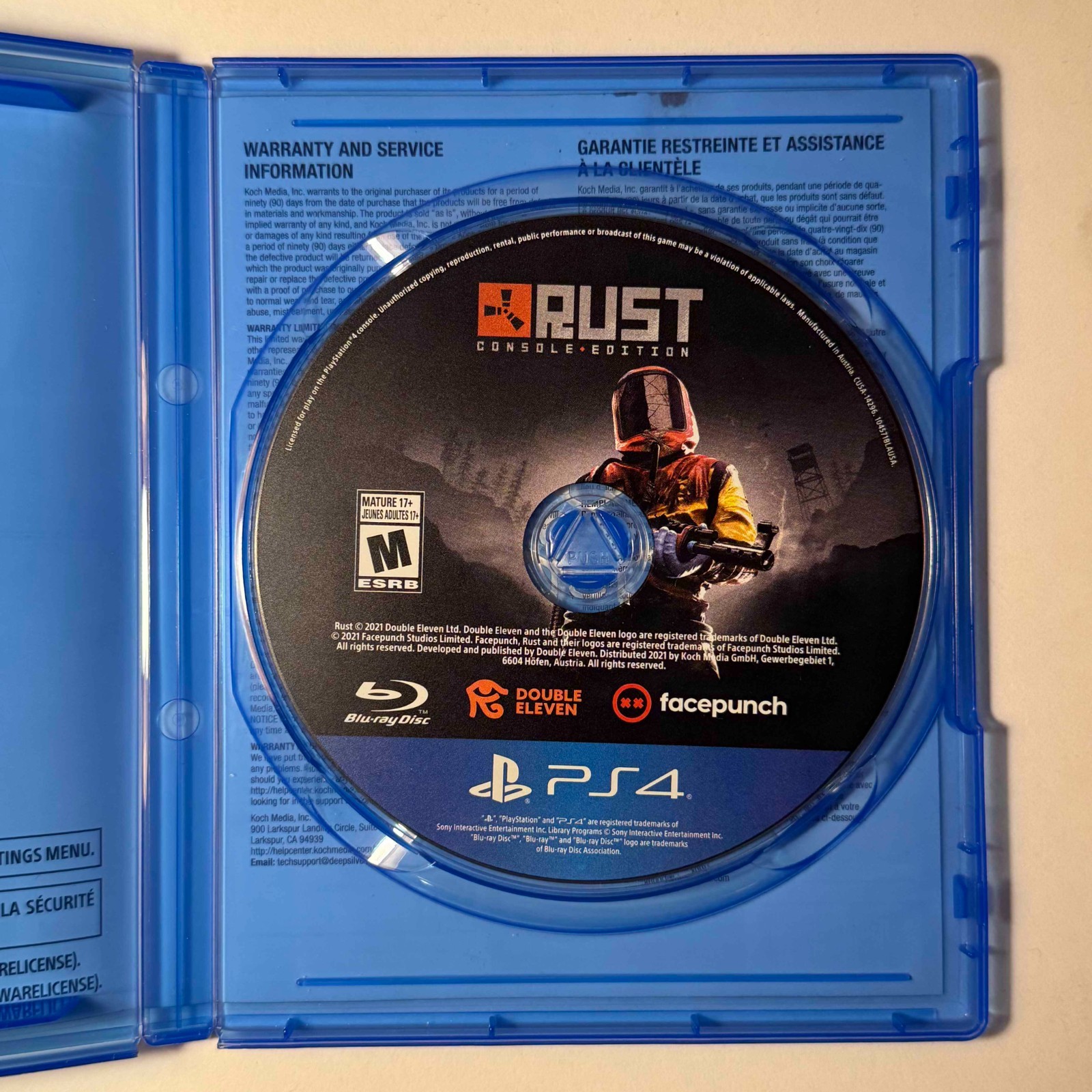Rust – Console Edition | PS4 | Lot #3 | PRISTINE | Bundle 3+ Games & Save