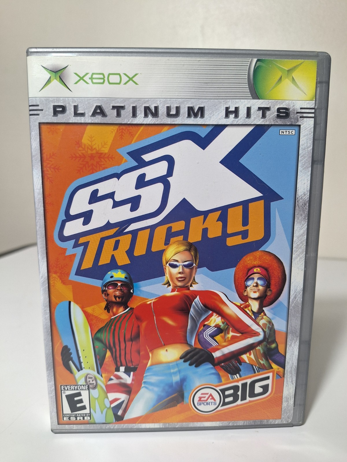 SSX Tricky Xbox Original EA Platinum Hits Vintage 2001 EA Sports With Case