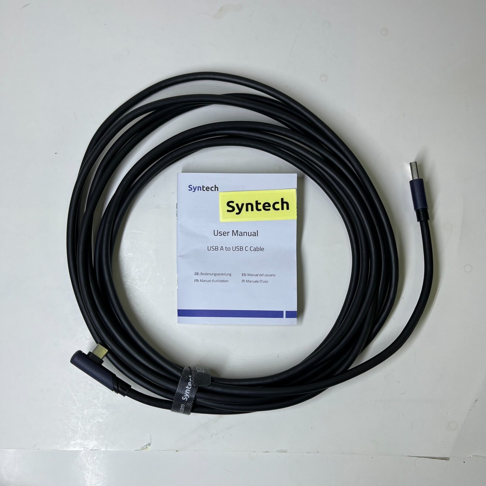 Syntech USB A to USB C Cable 16ft/5m For VR Headset/Gaming For Oculus Meta Quest