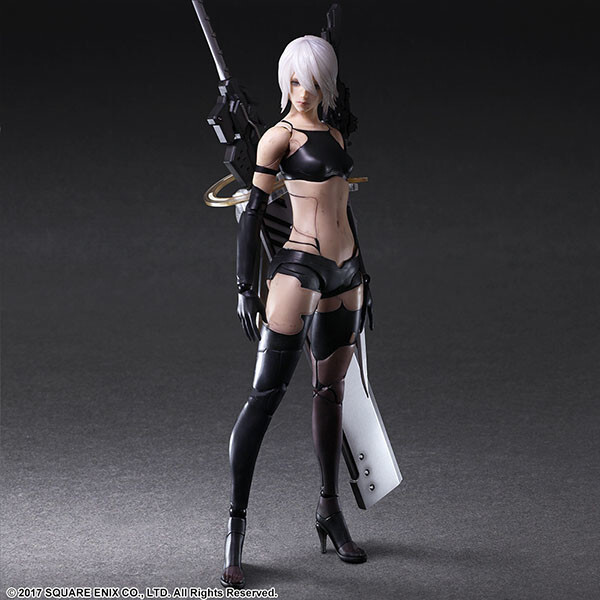 NieR: Automata YoRHa Type A No.2 Deluxe Play Arts Kai Action Figure NEW SEALED