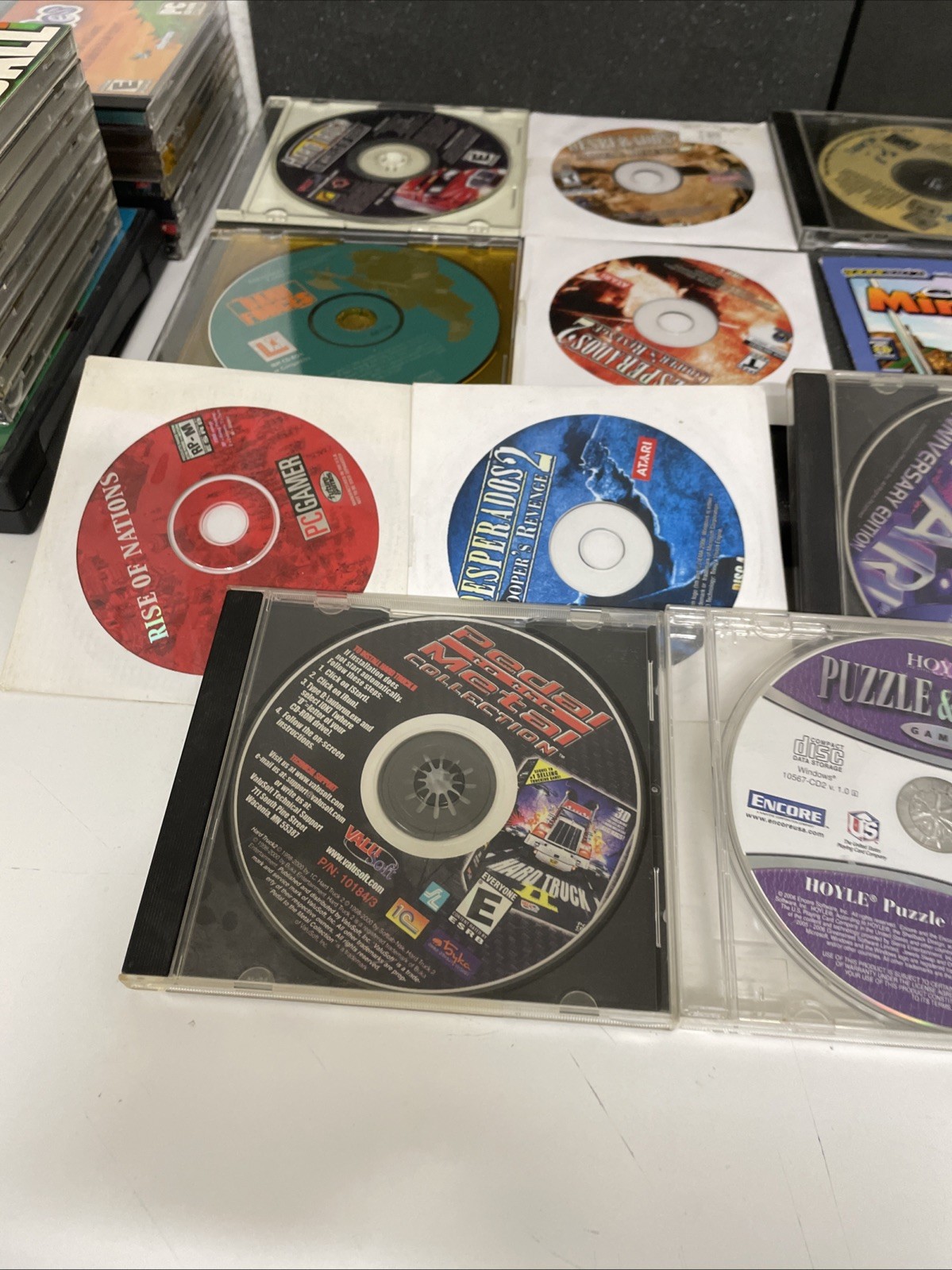 Wholesale Lot of 62 PC Games 2000’s Y2K 1990s- Most Discs in great shape!