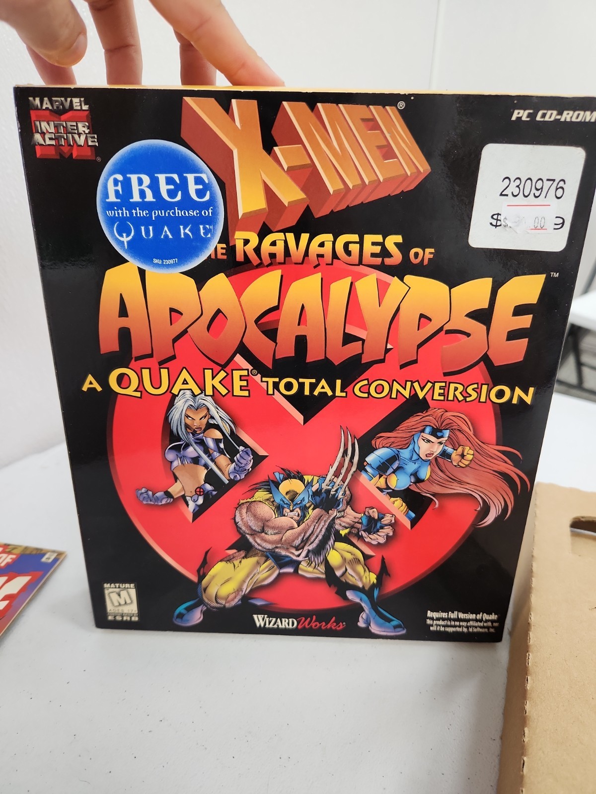 X-Men Ravages of the Apocalypse – Retro PC Big Box Computer Quake Game Clean