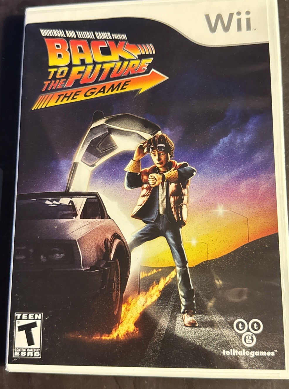 Back To The Future: The Game (Nintendo Wii 2011) CIB