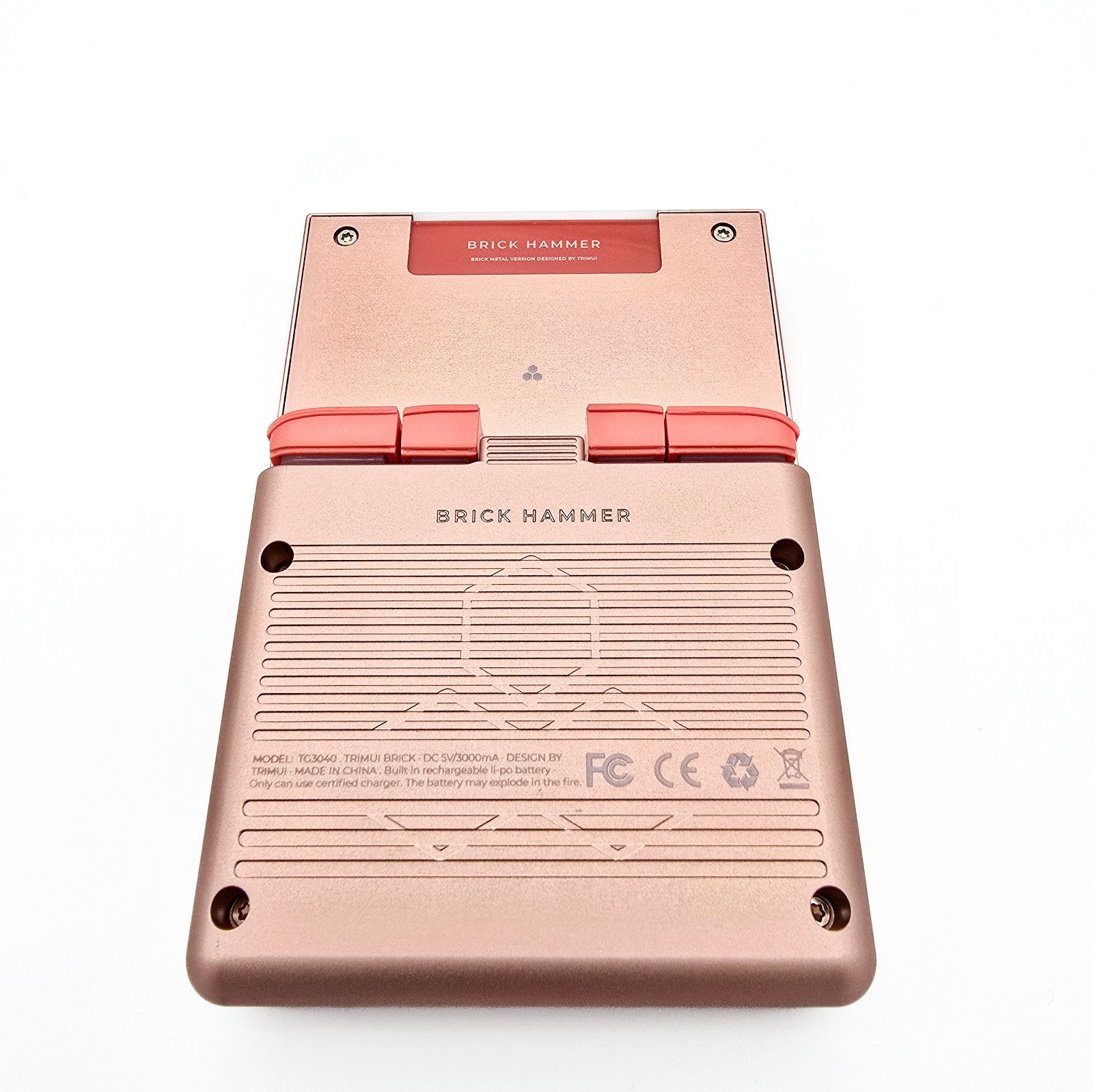 Trimui Brick Hammer Rose Gold Brand New! Limited Edition! Handheld Only!
