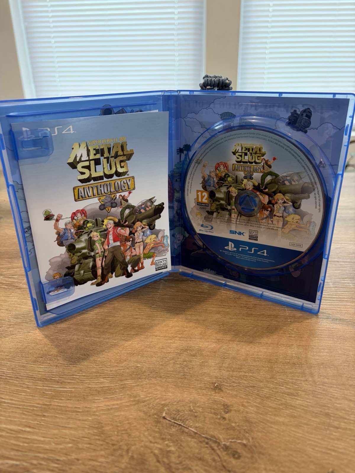 METAL SLUG ANTHOLOGY RARE PS4 Game EU Release, USA Seller CIB Complete Tested