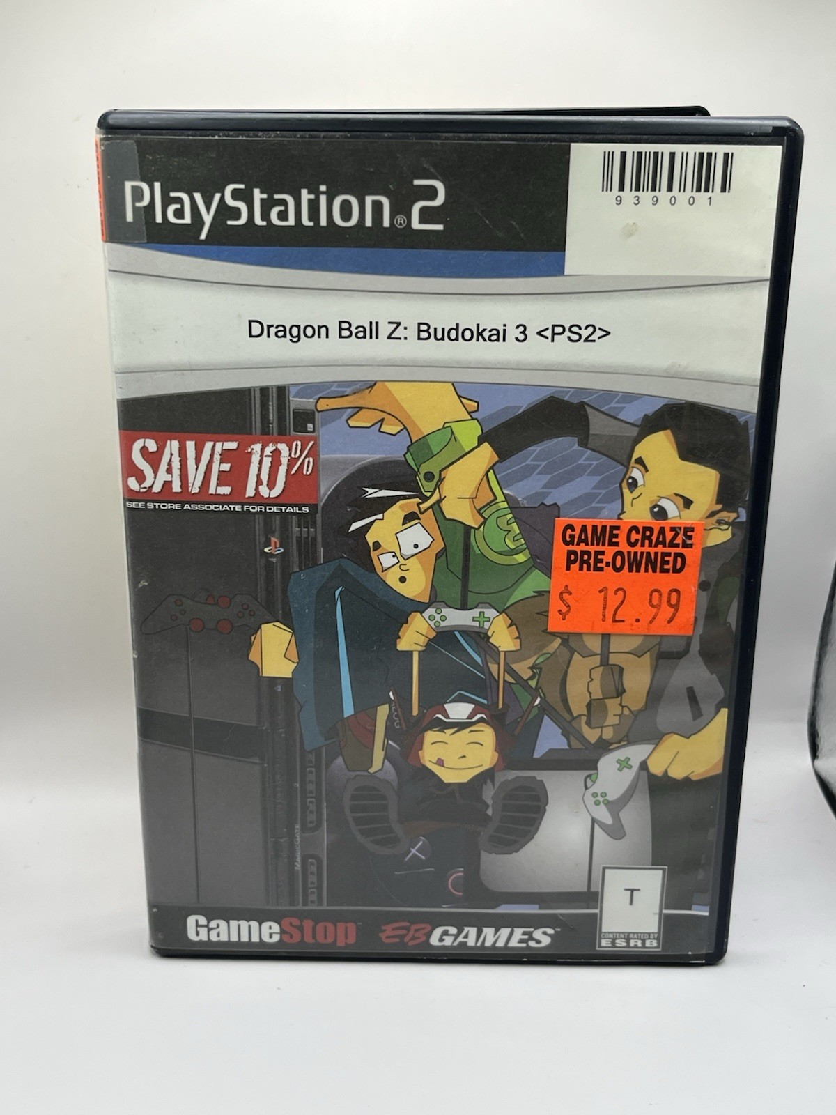 Dragon Ball Z Budokai 3 PlayStation 2 PS2 2004 Disc Only GameStop Case