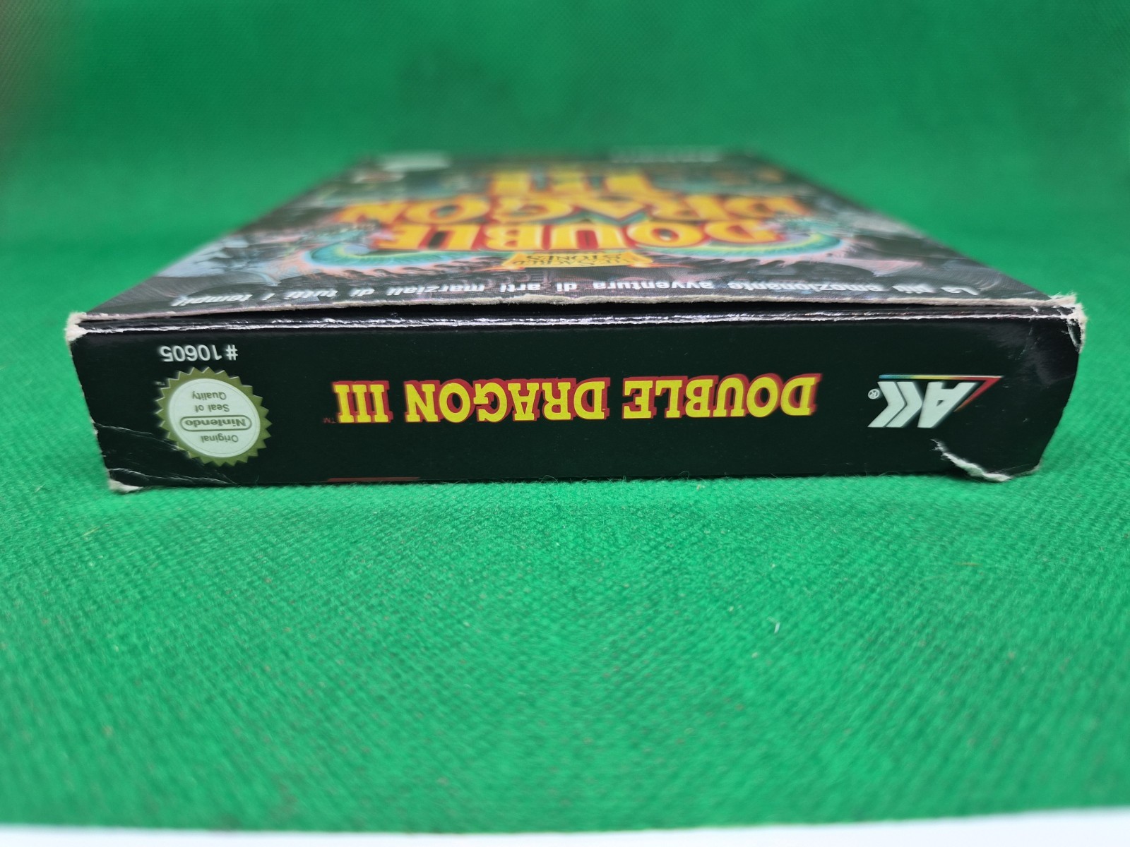 NINTENDO NES – DOUBLE DRAGON III – THE SACRED STONES – PAL A ITA – TESTED