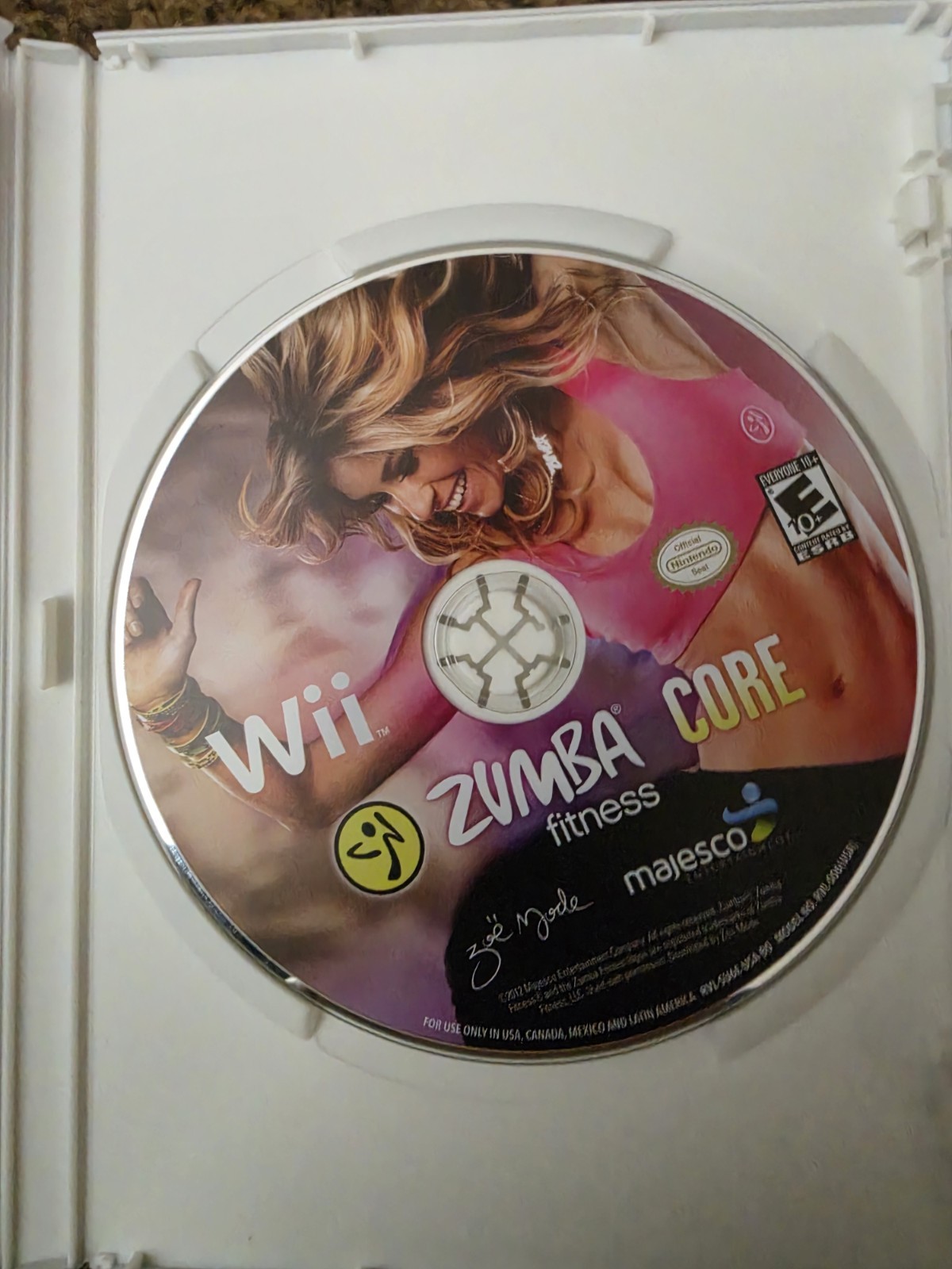 Zumba Fitness Core (Nintendo Wii, 2012) Complete Mint Cib