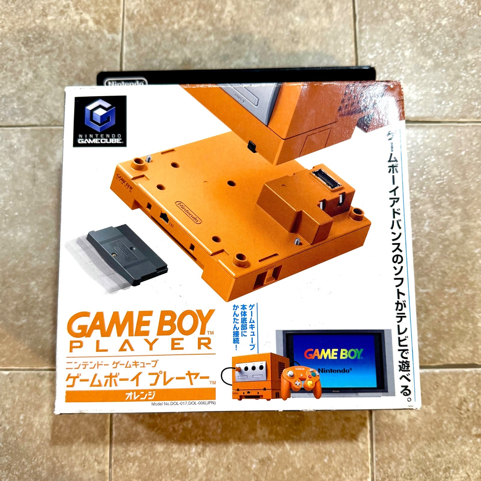 Spice Orange Game Boy Player DOL-017 for Nintendo GameCube Japan CIB NEW 🔥 RARE