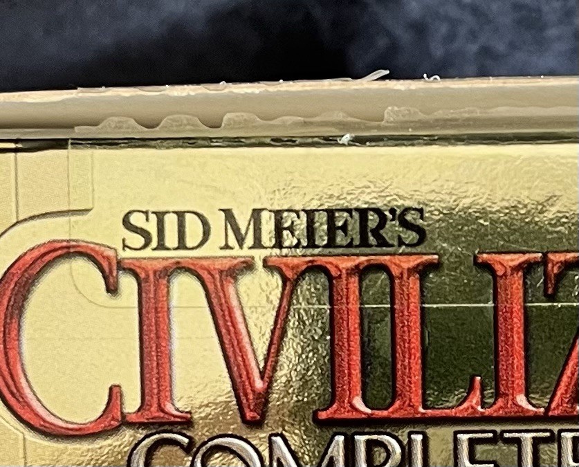 Sid Meiers Civilization III Complete PC Game NEW Sealed (see pics) Big Box 3-CD