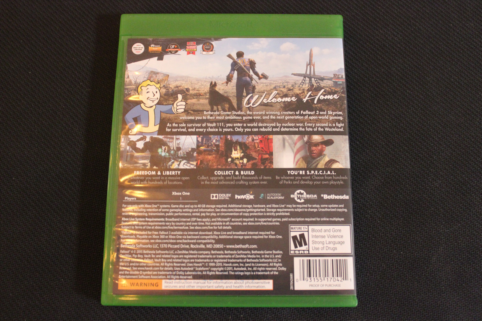 2015 Fallout 4- Xbox One