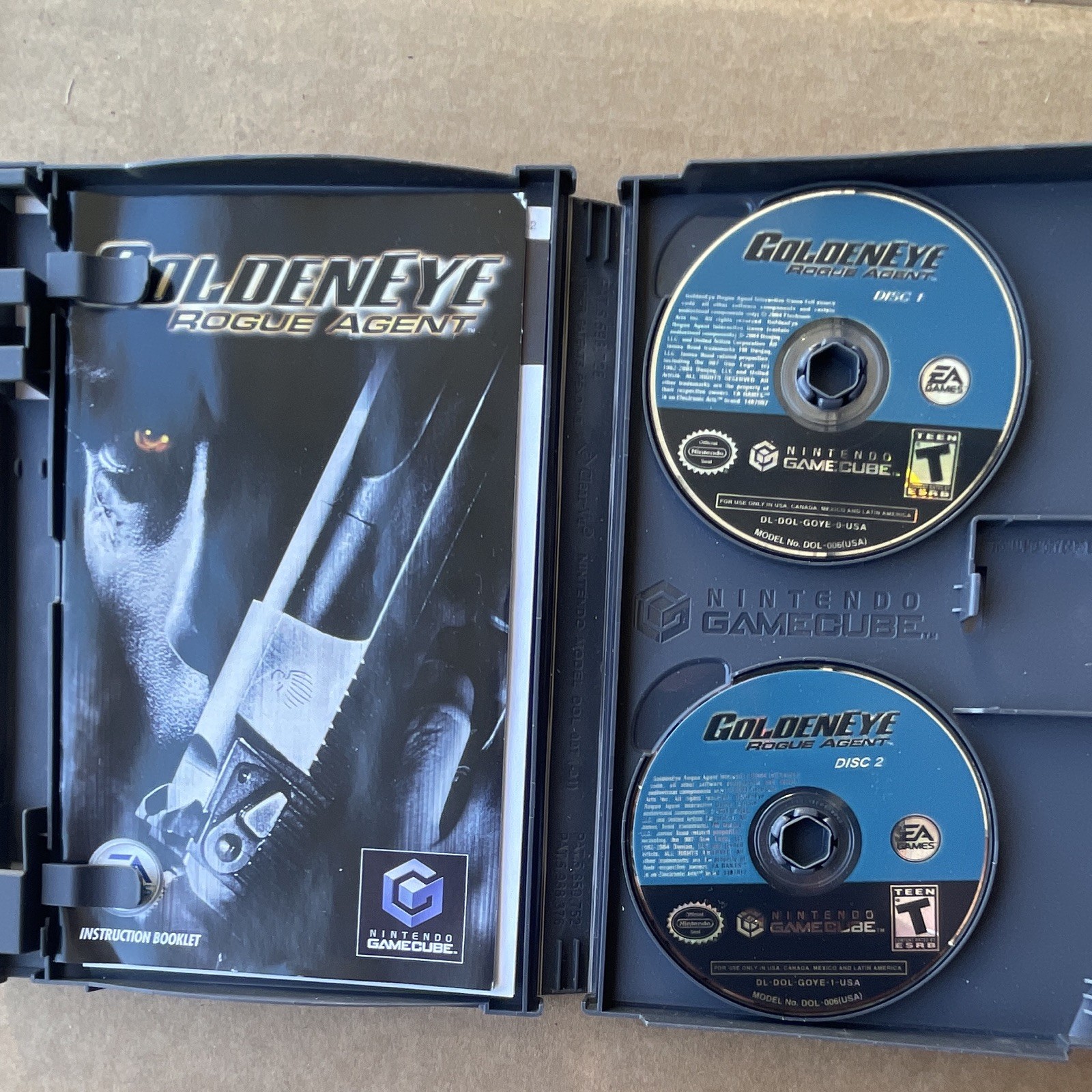 GoldenEye: Rogue Agent (Nintendo GameCube, 2004) Complete • T‑Teen • NTSC‑U/C