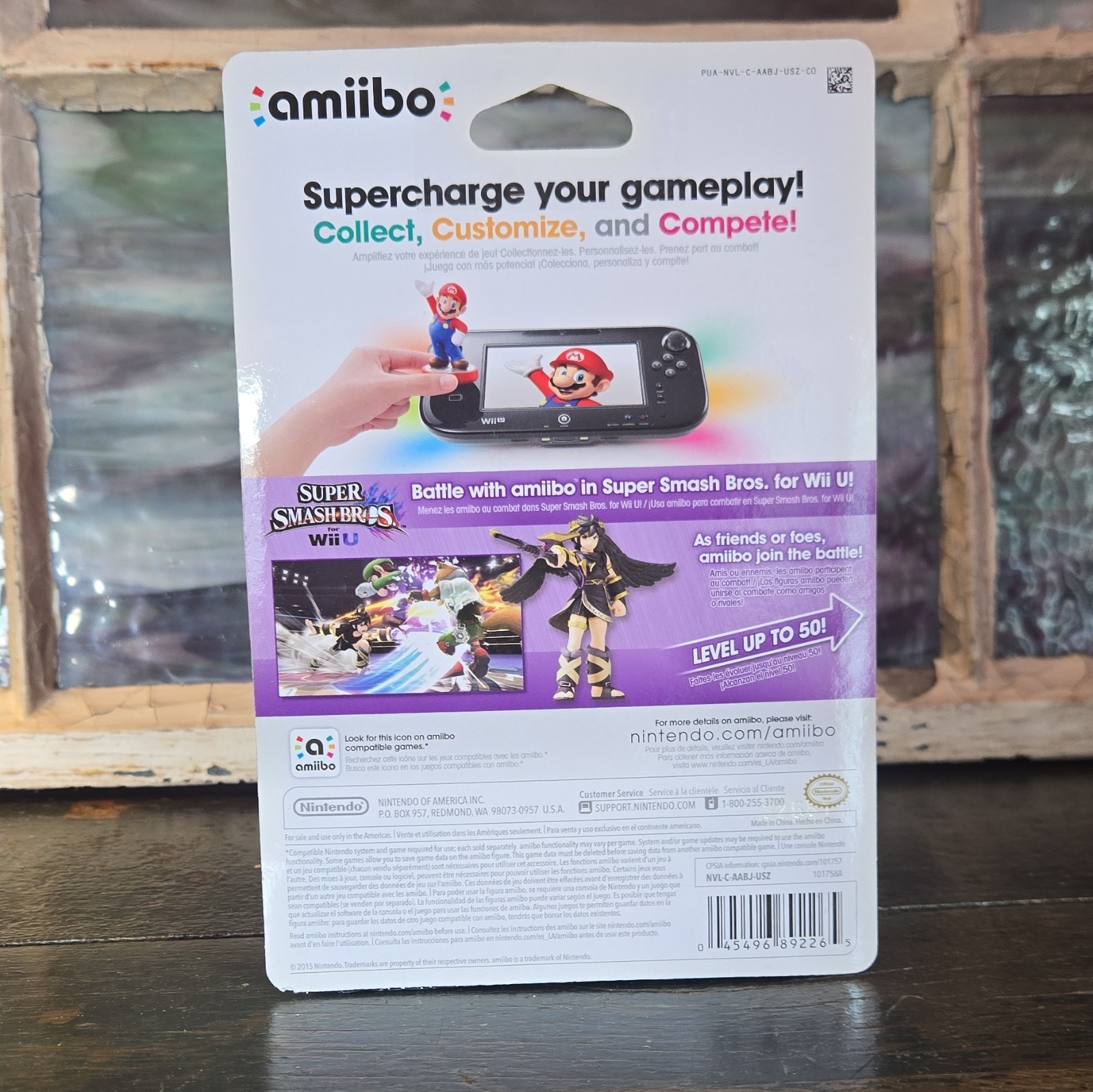 Nintendo amiibo Dark Pit Collectible Figure for Super Smash Bros. Wii U (2015)