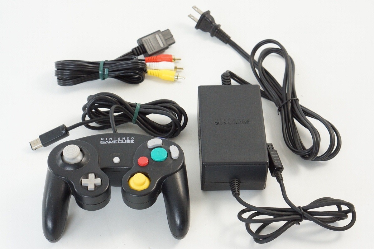 Gamecube Black Console System DOL-001 For Japan Game CD FREE SHIP DN11381756