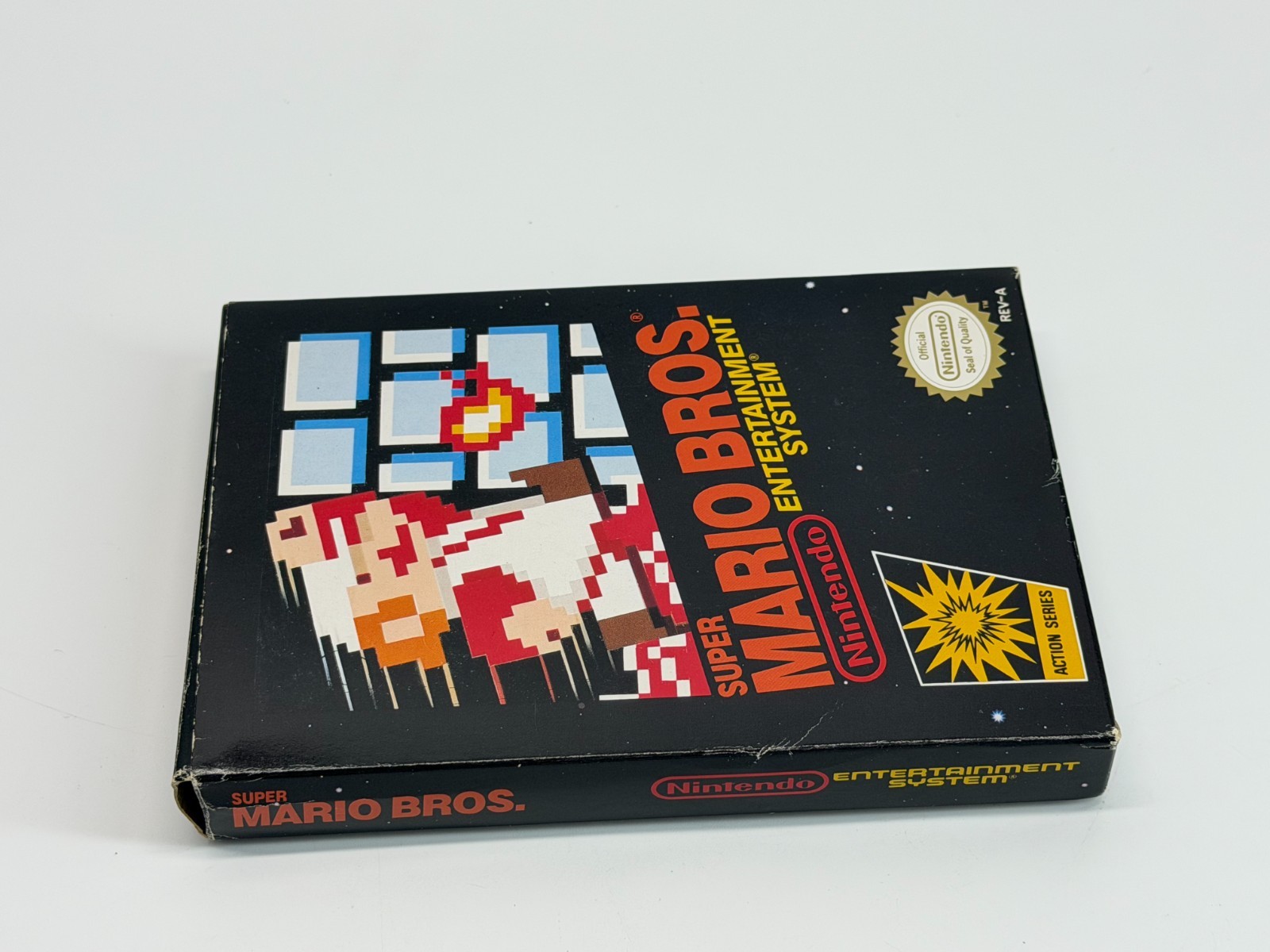 Super Mario Bros. (Nintendo Nes) Complete & Authentic *OVAL SEAL*