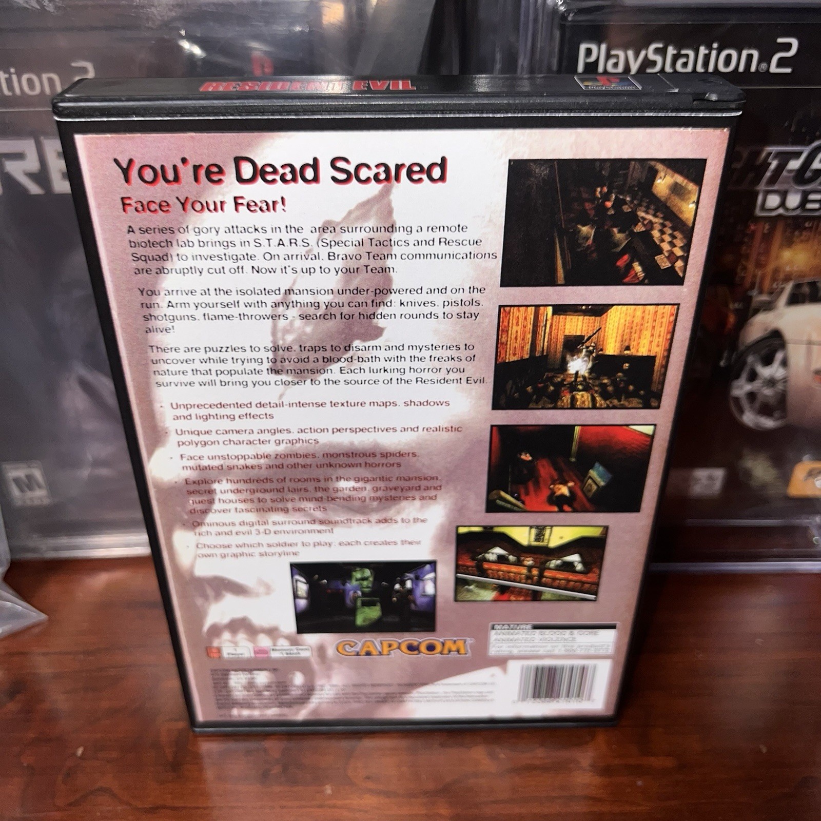 Remake l‼️Of The Resident Evil 1996 Long Box With Manual! ‼️Read ‼️🔥💎🍀🔥