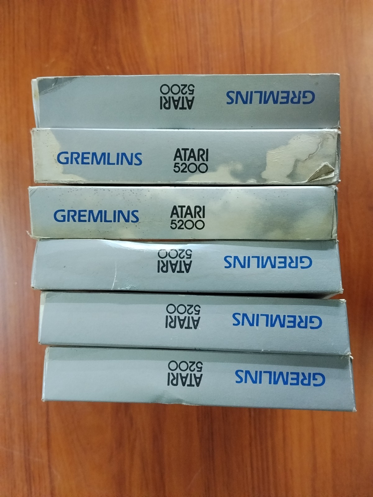 Lot 6 Gremlins -Atari 5200 NEW Factory SEALED original box New Old Stock NOS