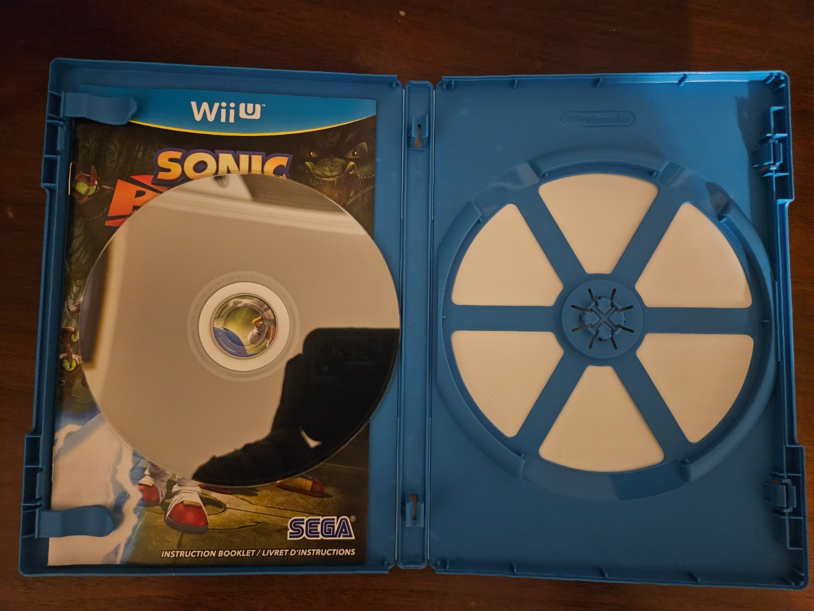 Sonic Boom Rise of Lyric – Wii U Game / Complete / Tested & Cleaned