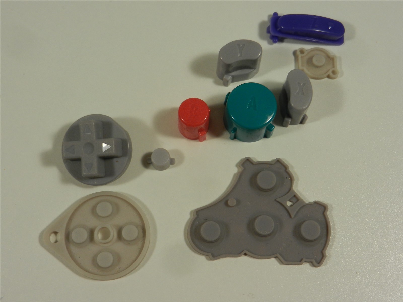 Complete Set of OEM Replacement Part Nintendo GameCube Controller Buttons & Pads