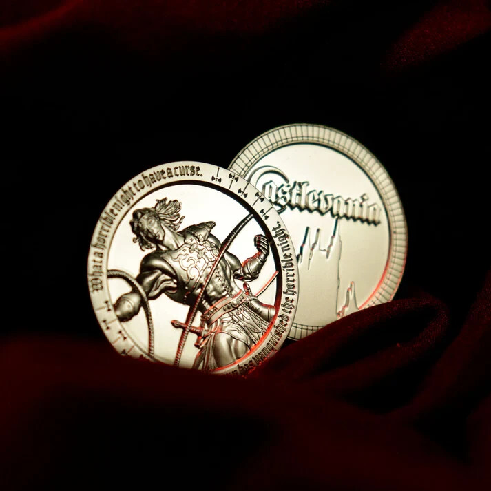 Castlevania Simon Belmont Limited Edition Collectible Coin Tok Figure RARE LE
