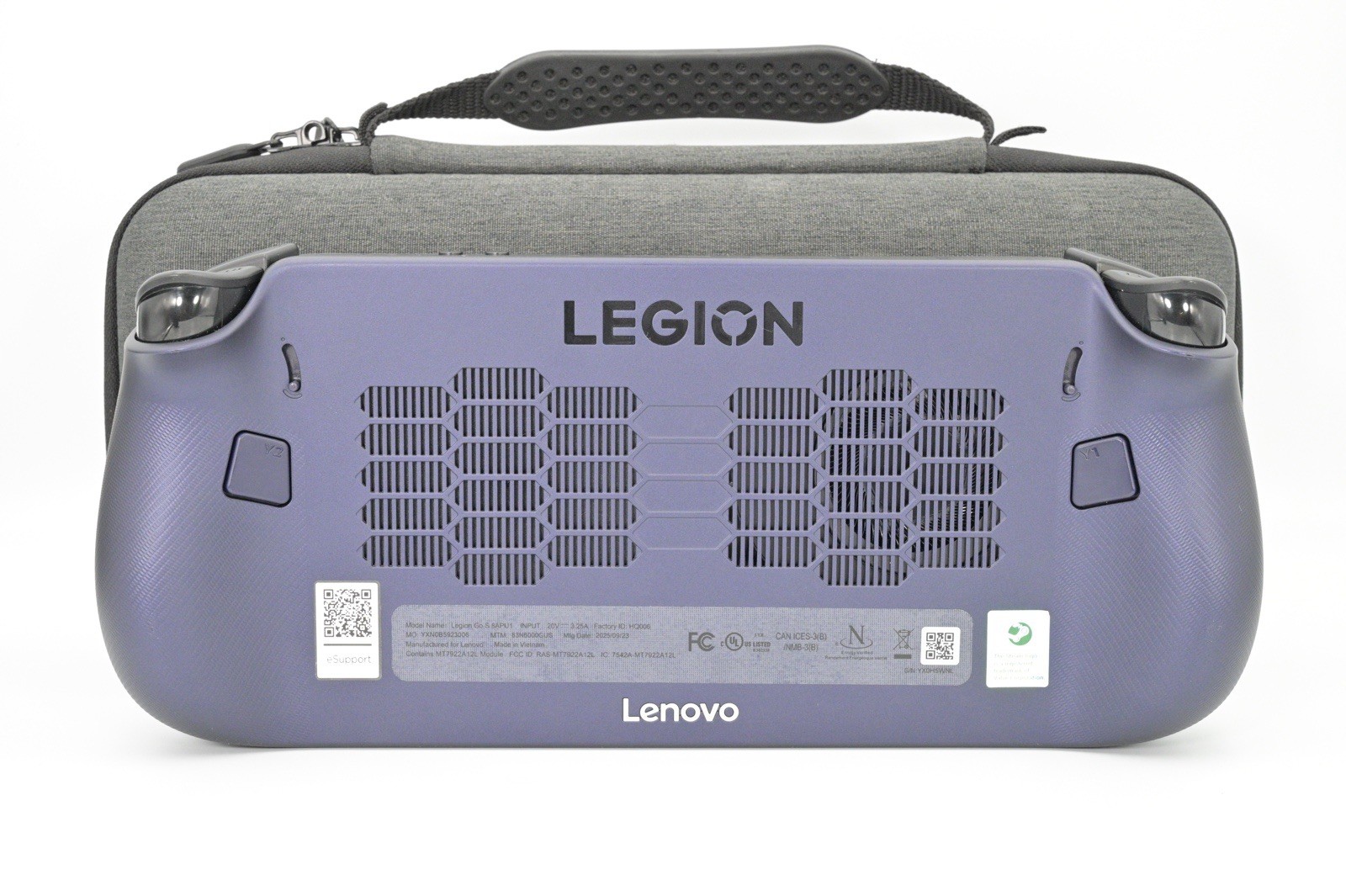 Lenovo Legion Go S Z1 Extreme 32GB RAM 1TB SSD Nebula Violet – Case (Windows OS)