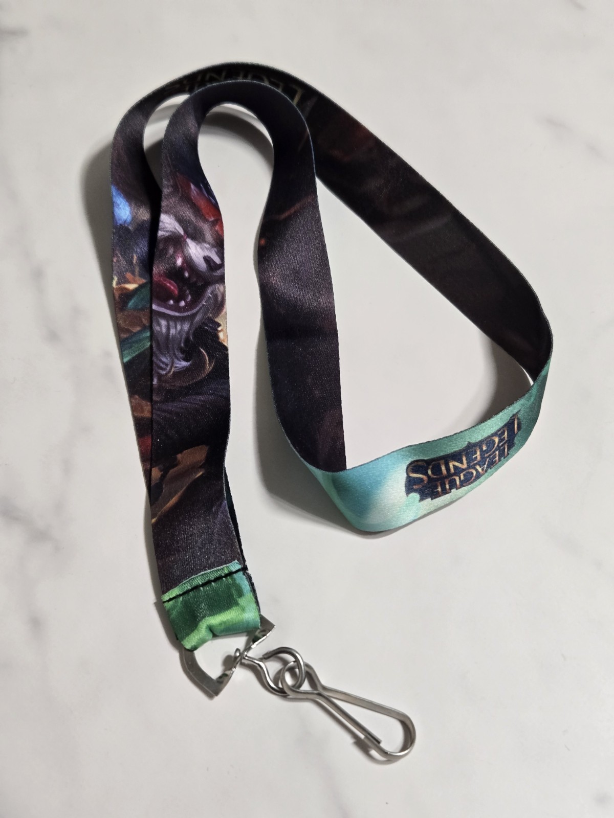 League Of Legends Lanyard Kled and Illaoi Promo Reversible PAX LoL