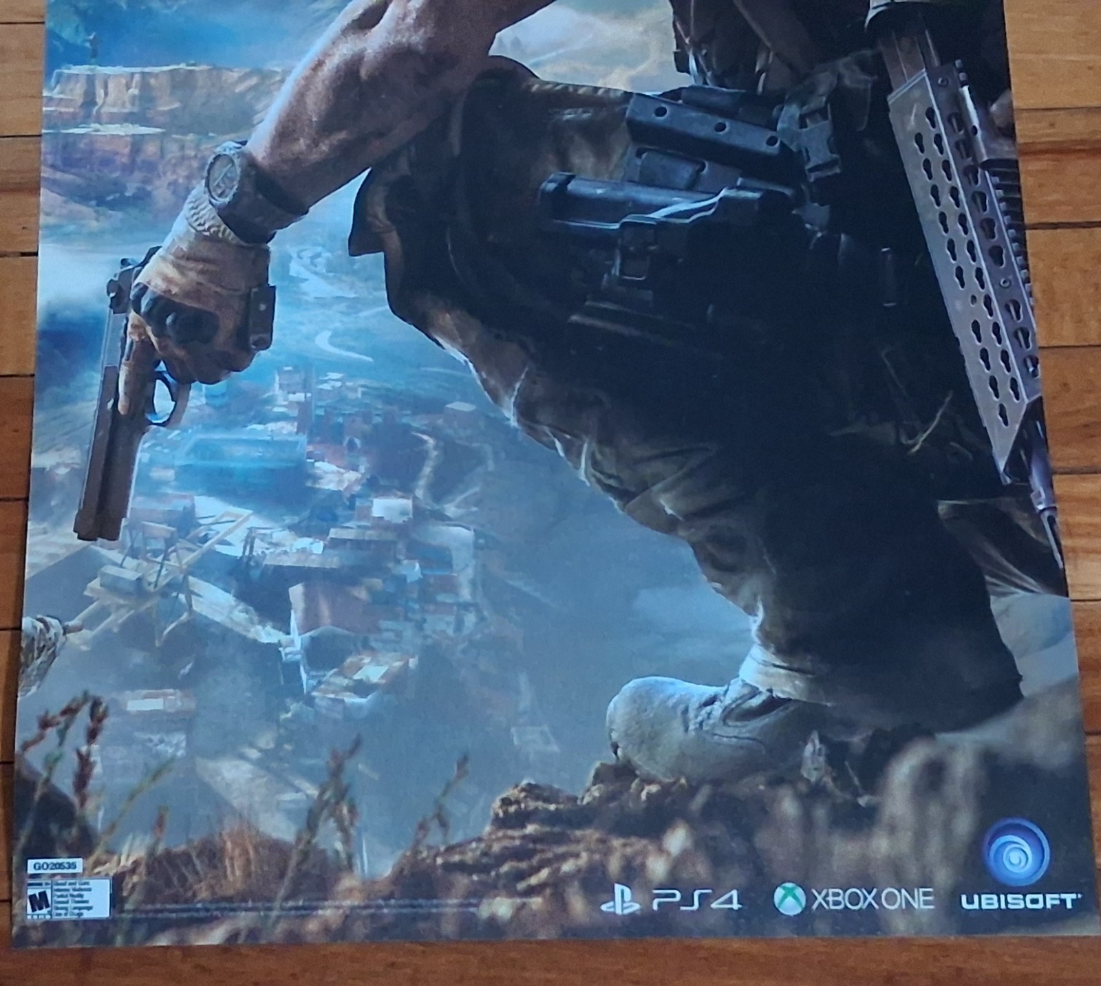 RARE – “Tom Clancy’s: Ghost Recon – Wildlands” GameStop Promotional Poster