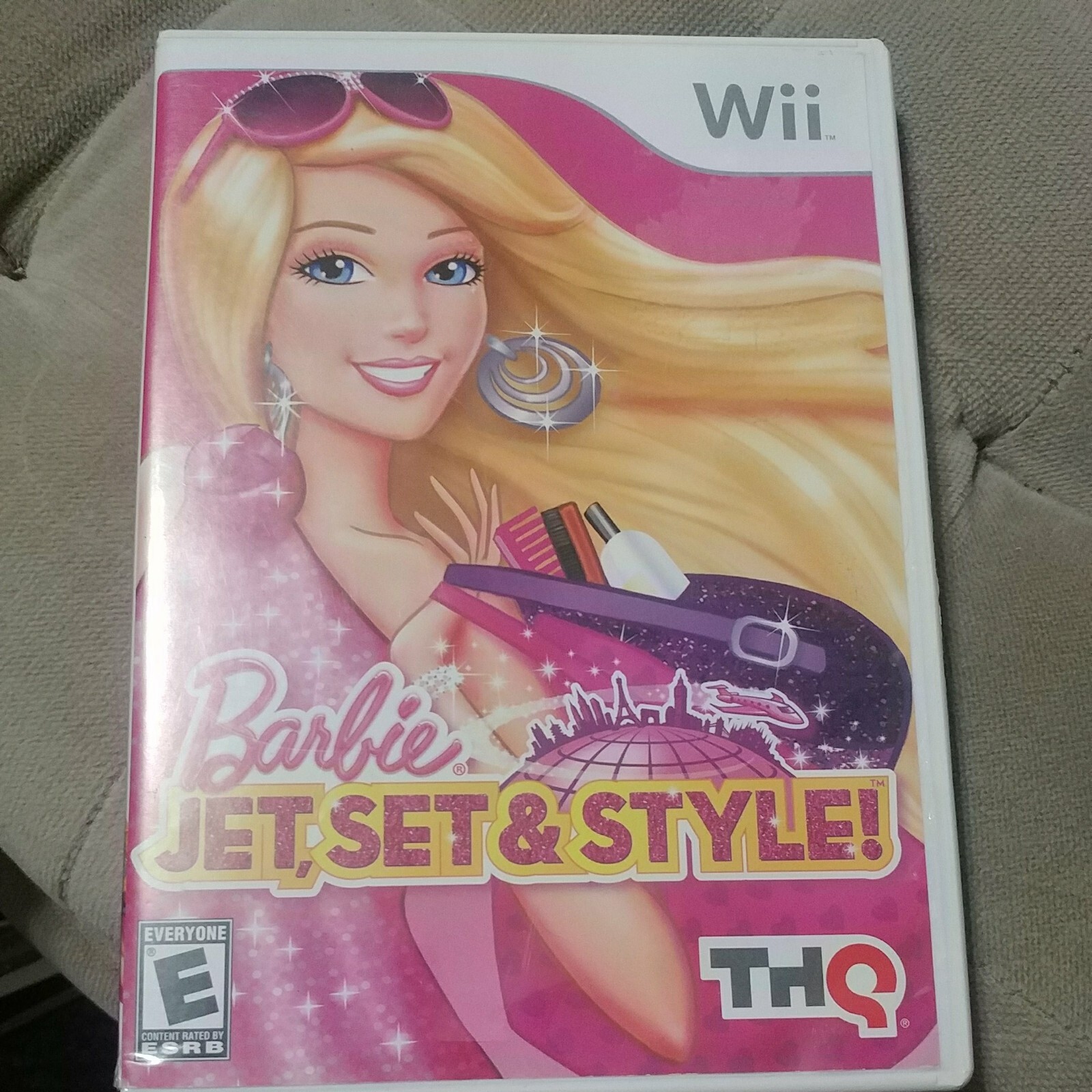 Barbie: Jet, Set & Style-Nintendo Wii/THQ-complete-Rated E