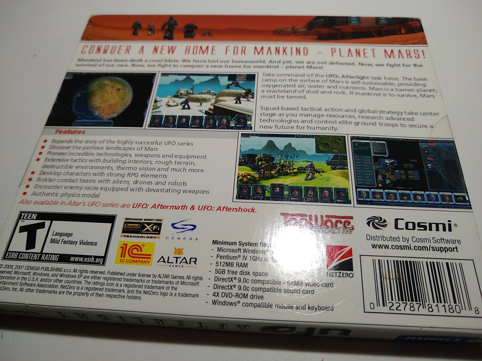UFO: Afterlight (PC, 2007) New-Sealed