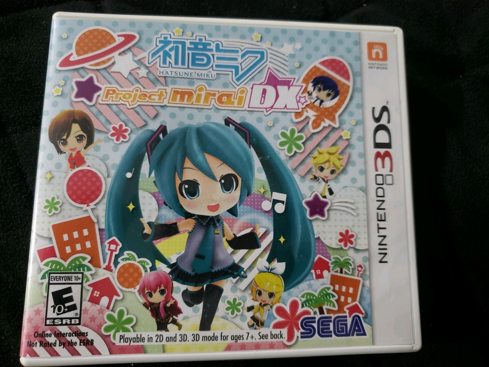 Hatsune Miku: Project Mirai DX (Nintendo 3DS) Case, Manual & AR Cards ONLY