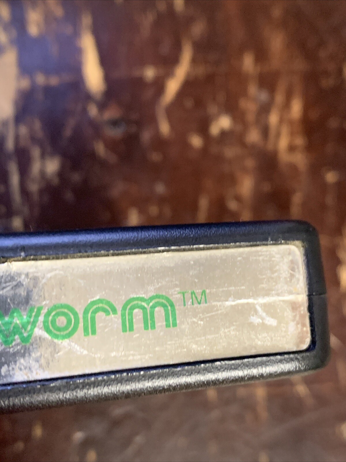 Original Vintage Tape Worm Atari 2600 Game Rare Tapeworm