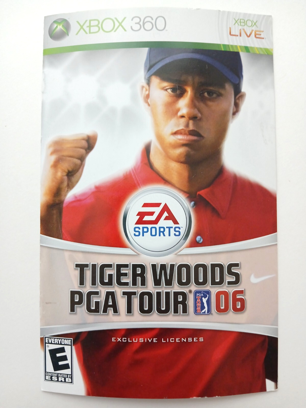 XBOX 360 Instruction Manuals MIXED SPORTS Tony Hawk, FIFA, NBA, PGA Tour, UFC