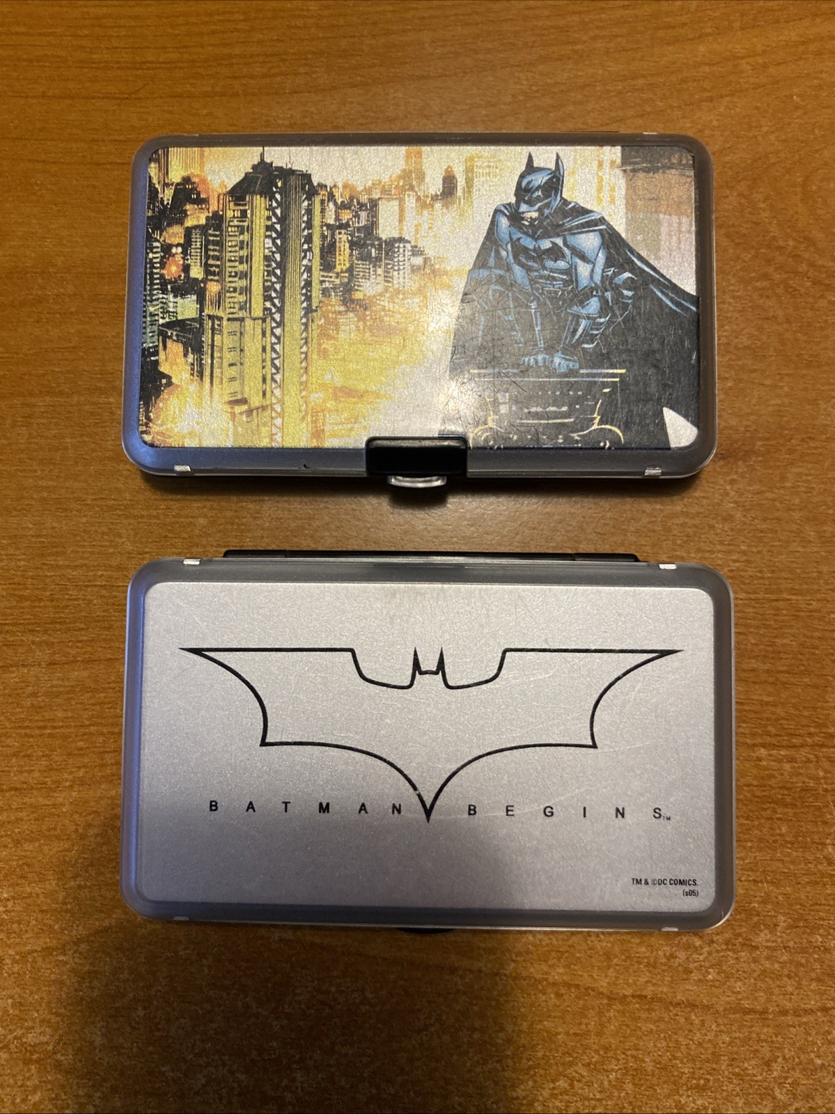 2x Lot Of Batman Begins Nintendo DS Madcatz Dc Comics Carrying Case