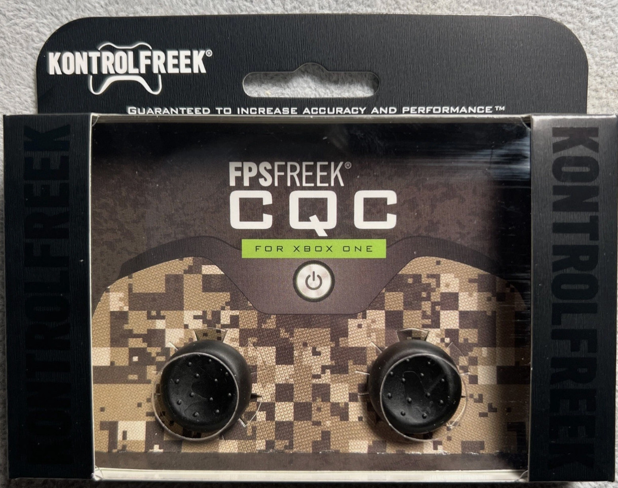 FPS Thumbsticks for Xbox One – CQC Black 2 Mid-Rise Concave
