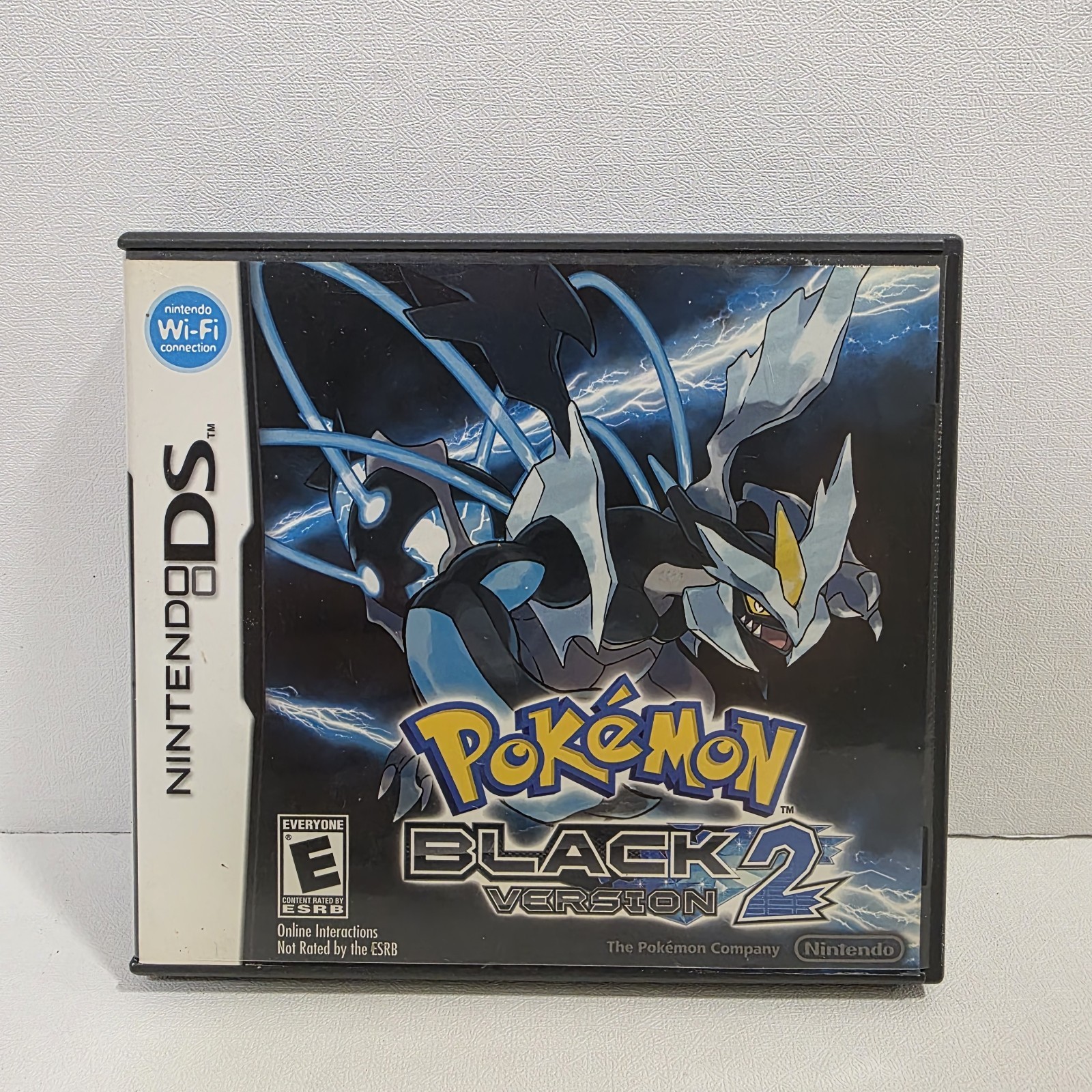 Pokemon Black Version 2 Nintendo DS Authentic Case and Manual Only NO GAME