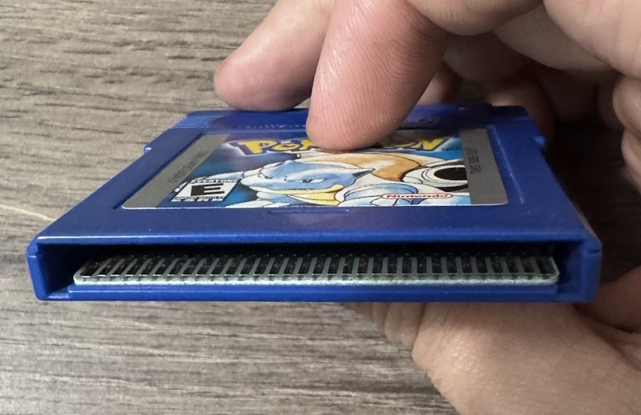 Tested and WORKING – Authentic Pokémon: Blue for Game Boy – GOOD BATTERY