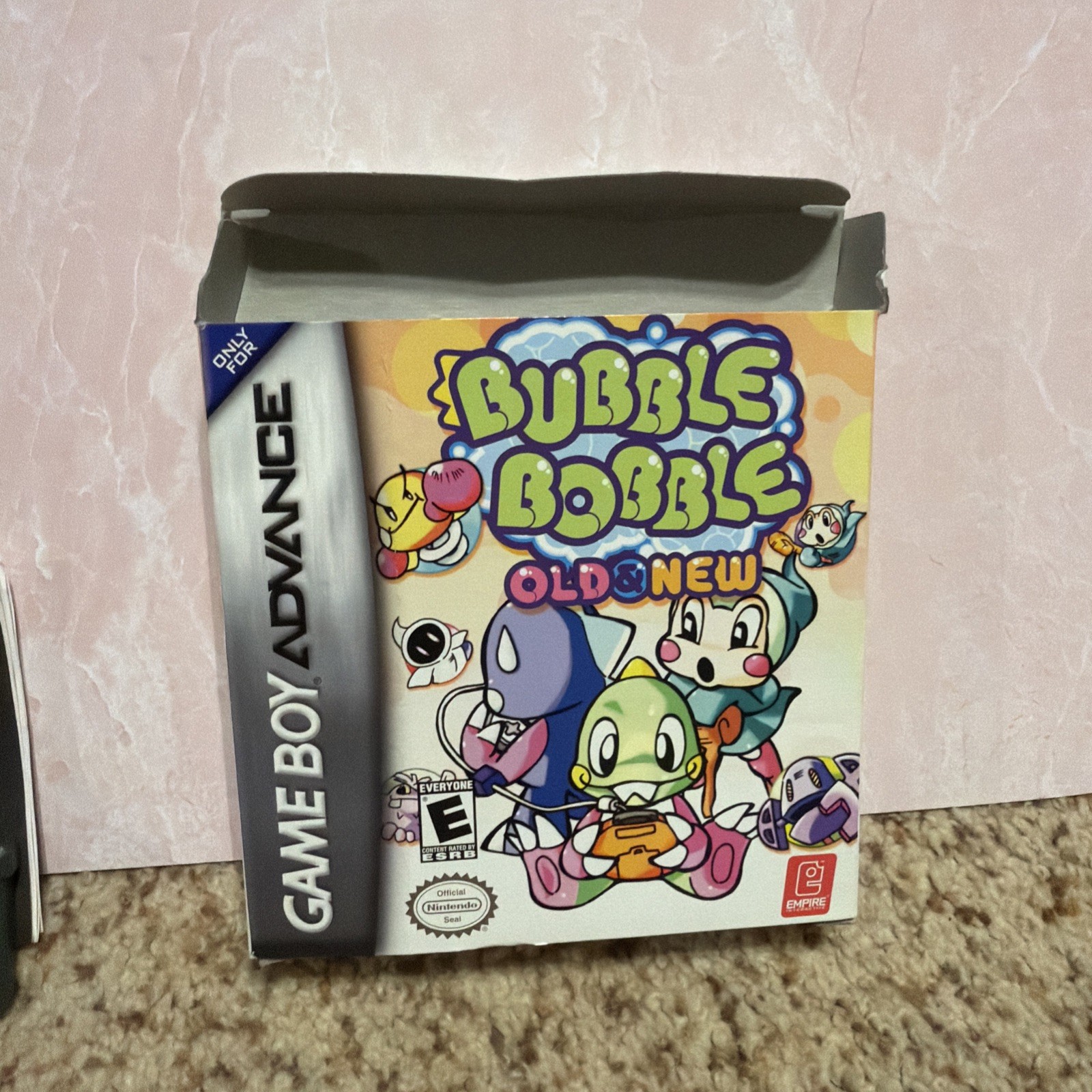 Bubble Bobble Old & New Nintendo GameBoy Advance CIB Authentic- Tested Complete