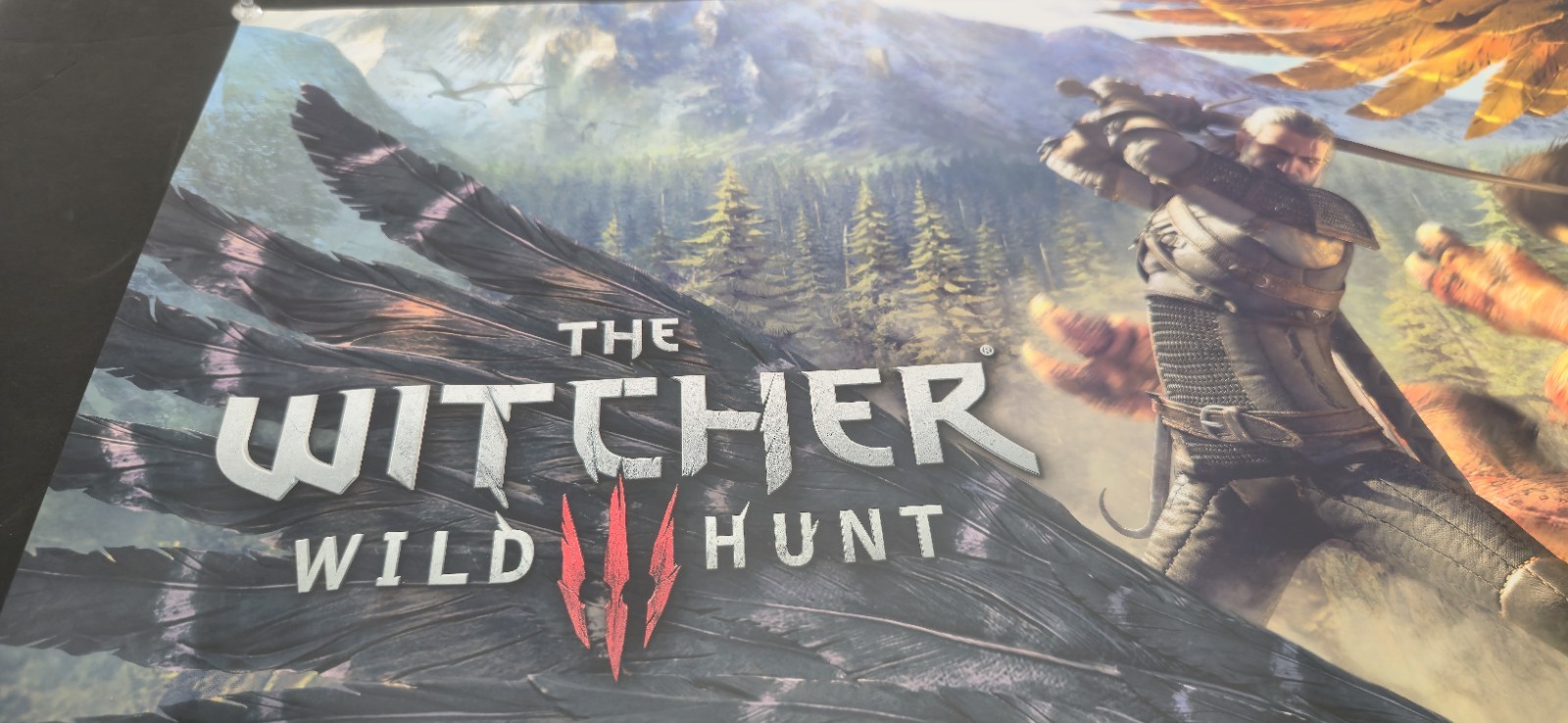Witcher 3 Wild Hunt Promotional Poster 22″ x 15″