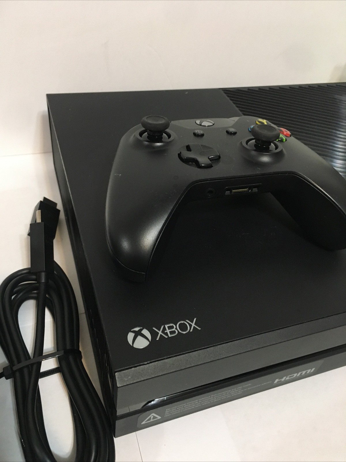 Xbox One Console Black With Controller & 5 Games Bundle Fully Tested