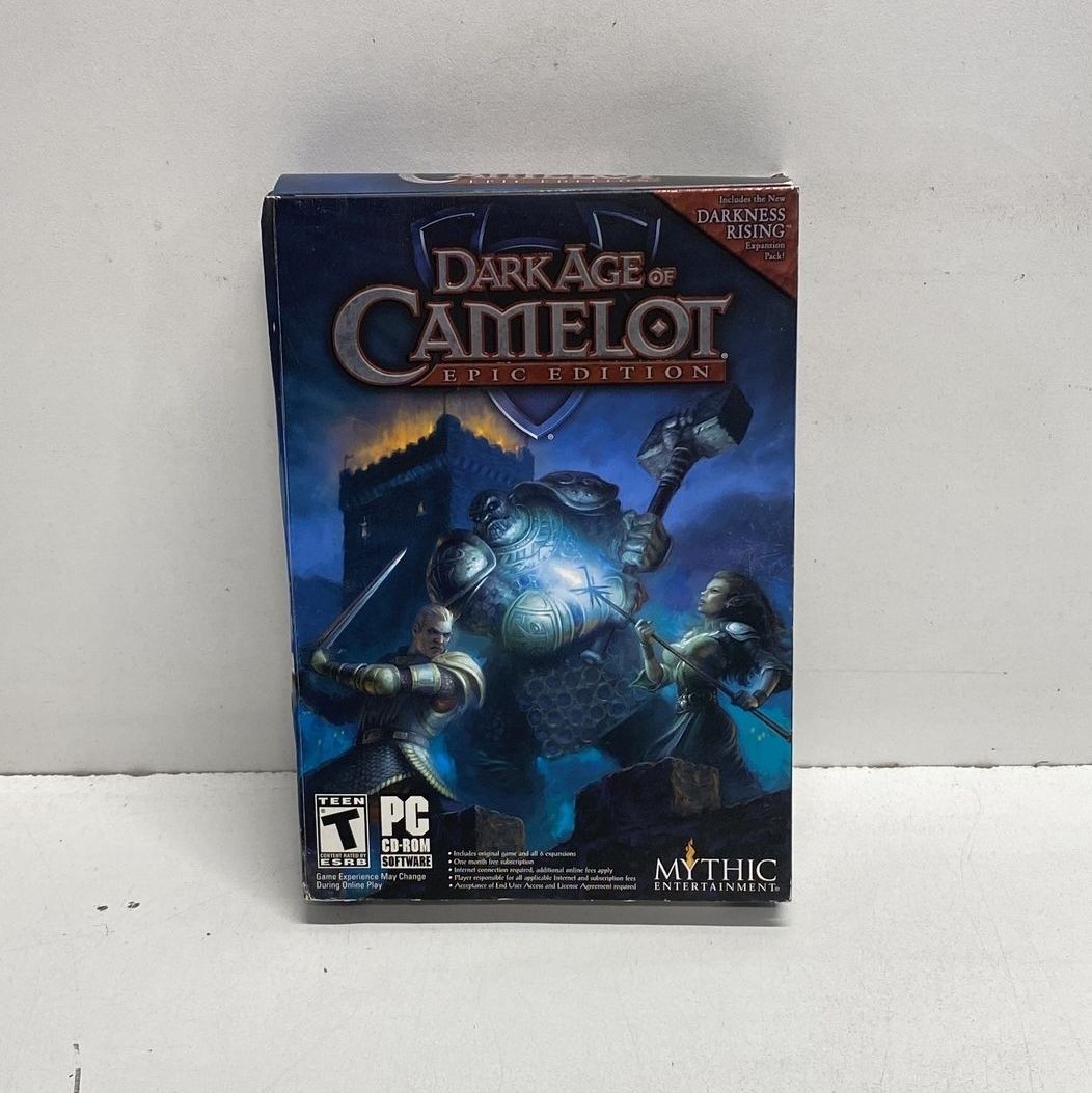 Dark Age of Camelot Epic Edition PC CD-ROM 2005 New Sealed Big Box
