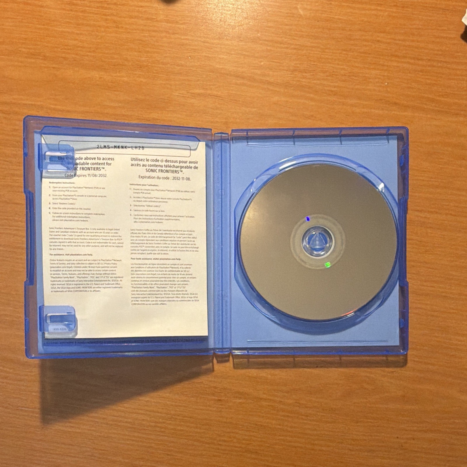 SEGA Sonic Frontiers Sonic the Hedgehog Series PS5 E10+ NTSC-U/C