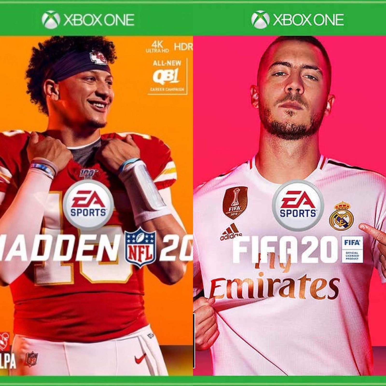 Madden NFL 20 And FIFA 20 2-Pack For Xbox One American Football Soccer 4E