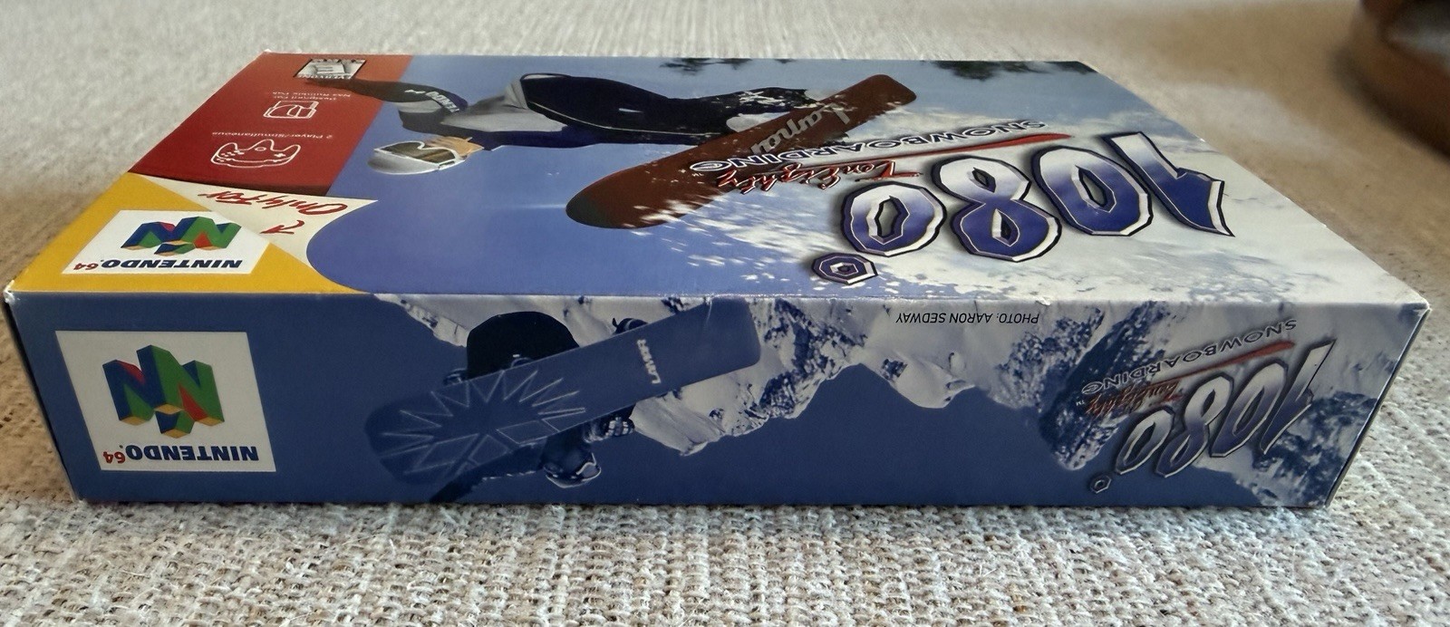 1080 Snowboarding Nintendo 64 N64 – Complete in Box CIB – Near Mint – Authentic