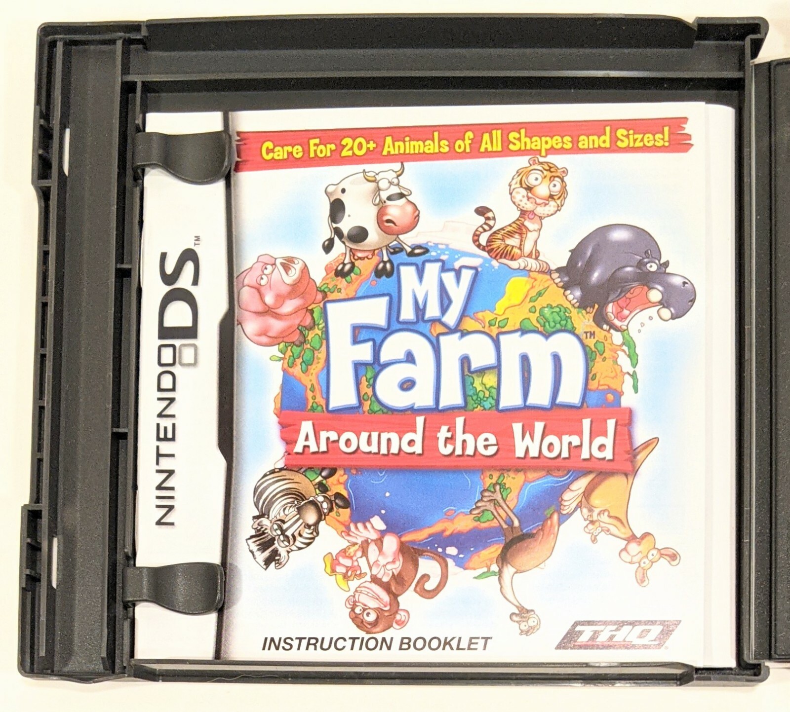 My Farm Around The World Nintendo DS Video Game 2009 w/ Manual – Free Shipping