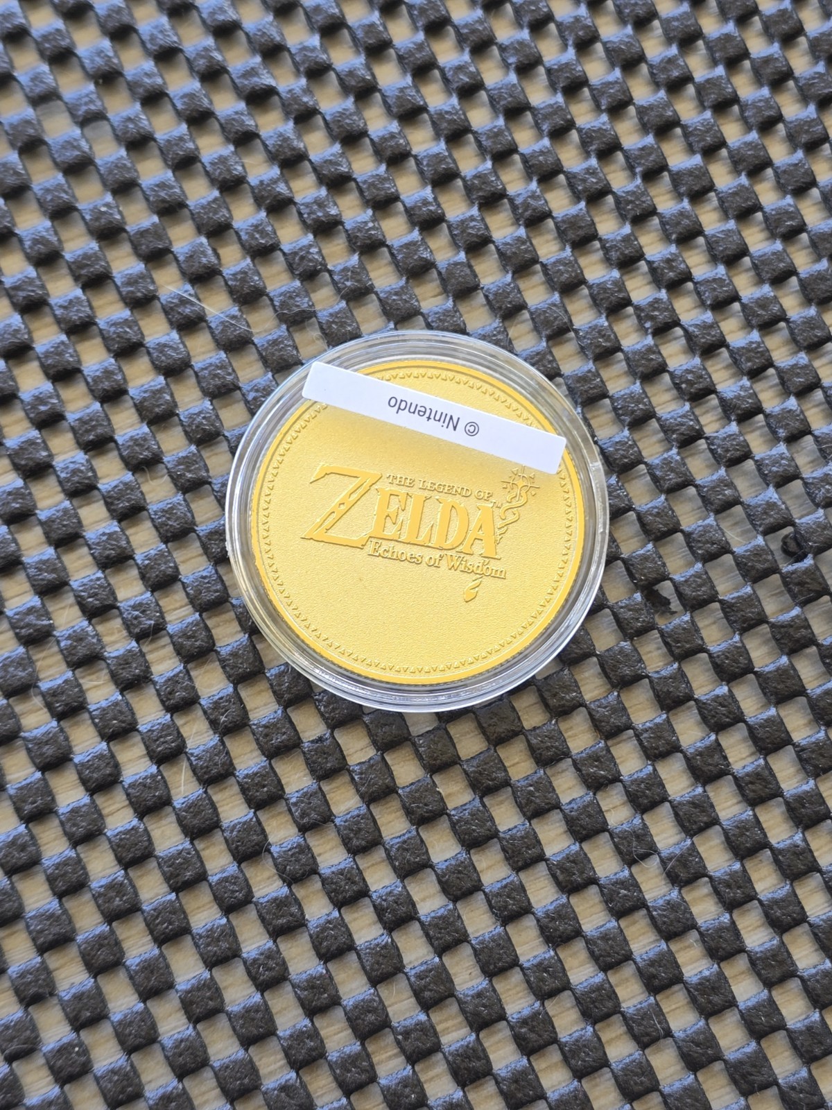 Legend of Zelda Echoes of Wisdom Preorder Bonus Coin Medal Rare Promo SWITCH NES