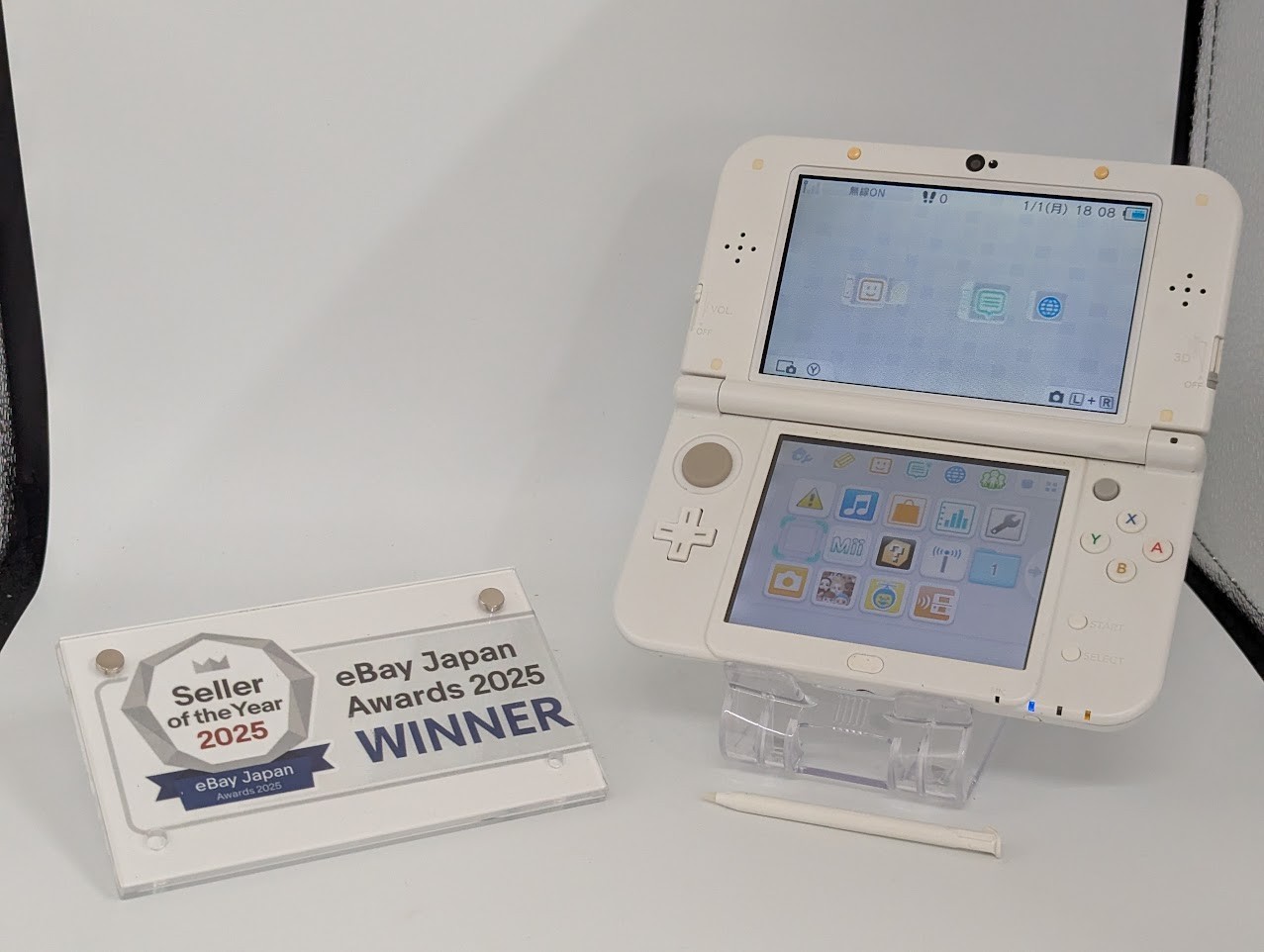 B664 Nintendo new 3DS LL XL console White Japan fx