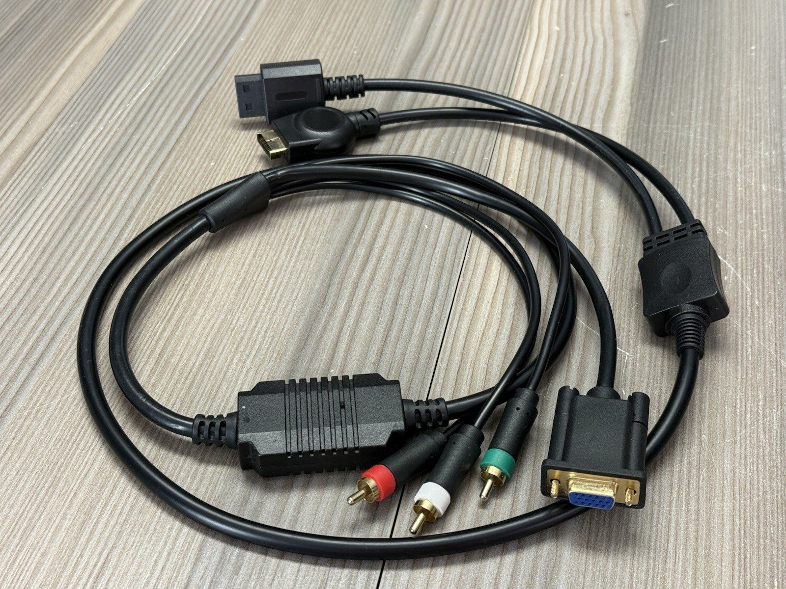Wii & PS3 VGA Cable RGBHV HD Video