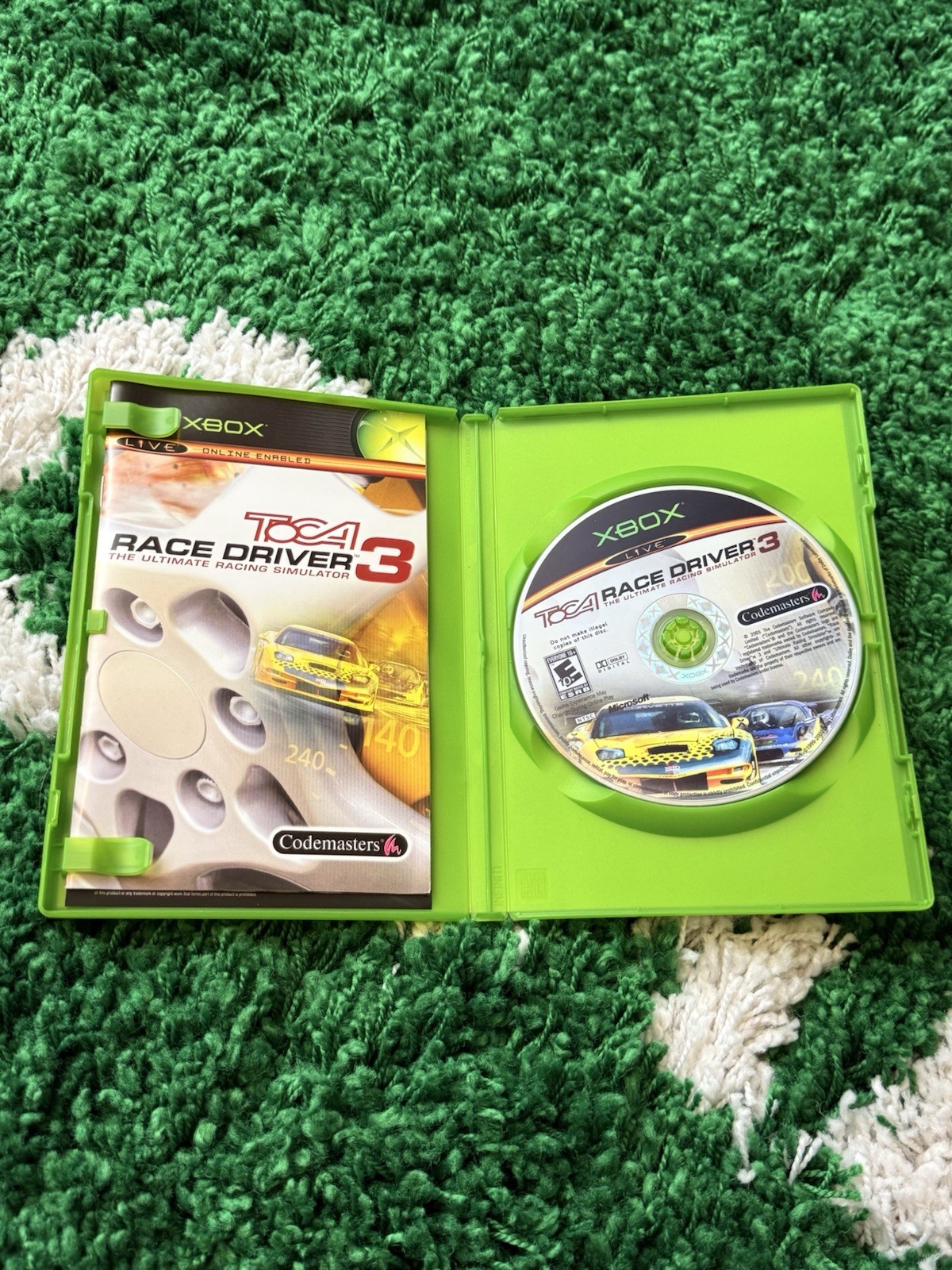 Toca Race Driver 3 – Microsoft Xbox Tested Complete CIB